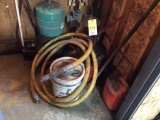 Hand pump greaser & hose.