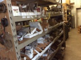 Contents of Shelving Unit: Spicer & Fuller transmission parts, pinion seals, O-Rings, springs, air