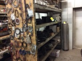 2' x 8' x 8' adjustable steel shelving unit. (NO CONTENTS), TO BE PICKUP UP THURSDAY, APRIL 2, 9:00