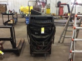 Miller Syncowave 250DX welder on cart; foot control; tig.
