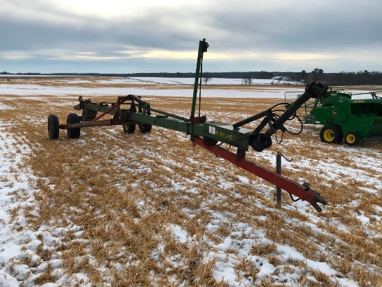 Balzer 32' manure agitator w/ hyd lift transport; PTO drive.