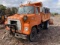 1983 Ford F-700 single axle dump truck; diesel engine; 5x2 trans.; hydraulic turn snow plow; s/n