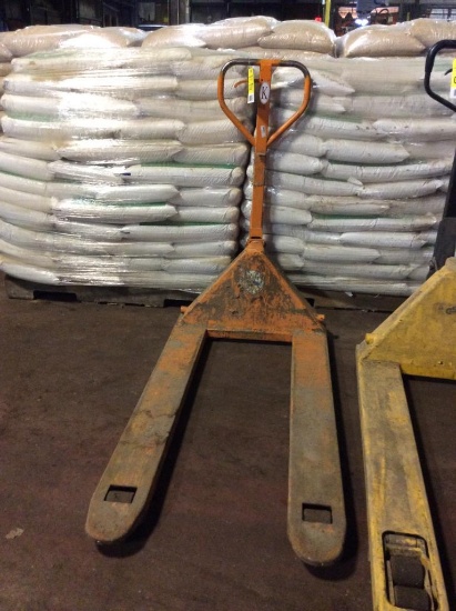 King pallet jack; (Orange).