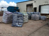 9 - pallets of bagged assorted mulch & sawdust.