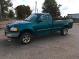 (TITLE) 1997 Ford F-150 4x4 pickup truck; V-8 gas; auto; 171,923 miles; s/n 1FTDF18W0VKB90490;