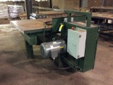 Smart Products band saw pallet dismantler w/ 10 hp. motor.