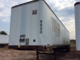 (4820) 1985 Stoughton 48' van trailer; s/n 1DW1A4826FS467410; (SELLS NO TITLE).