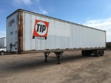(TITLE) (4825) 1985 Dorsey 48' van trailer; s/n 1DTV12X28FA167674.