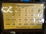 4 - Lawson Parts Cabinets: carriage bolts; square head set screws; threaded studs; rivets; O-Rings;