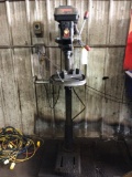Craftsman Laser Trac floor model drill press.