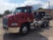 (TITLE) 2015 Mack CXU 613 tandem axle day cab tractor; Mack MP8-445C 12.8L engine; Mack M Drive auto