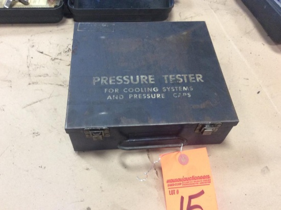 Cooling Systems pressure tester.