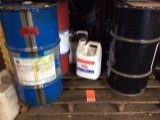 Pallet of oils & grease.