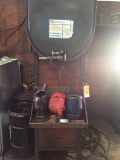 275-gallon tank w/ stand w/ approx. 50-gallons of 15 w/40.