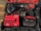 Milwaukee M-18 fuel cordless drill set.