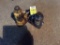 2 - hydraulic bottle jacks.