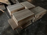 18 Pcs. Laminated White Oak blocks w/ pump jack platform.