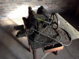 Vintage band saw sharpener.