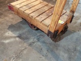 2' x 4' 4-wheel factory cart.