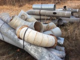 5 - bundles of assorted blower pipe.