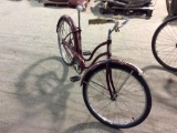 Schwinn American Red bicycle.