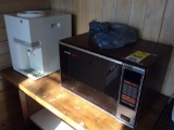 2 - Microwaves; Oasis water cooler.