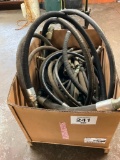 Pallet box of assorted hydraulic hose.