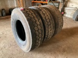3-425/65R 22.5 front float tires (3 X the money).