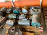 9-Assorted electric motors.