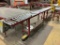3 Sets of roller conveyers.