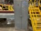 2 door metal cabinet.