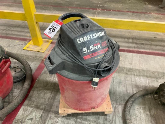 Craftsman 5 1/2 hp wet/dry vac.