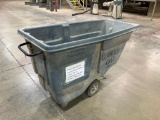 Rubbermaid Dumpster Cart.