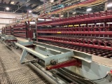 1 - 4-sort grading & nesting station w/ stabilizer & outfeed w/ infeed & outfeed belt conveyors.