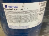 4 - 55 gallons drums of H.B Fuller Rapidex 4001-149 glue, 4 x Money.