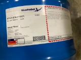 Partial Barrell of Akzo Nobel 971-2120A H 5001 Rel-Tuff Taber UV Sealer w/ motorized barrell stand.