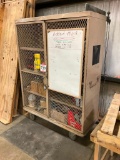 Locking Rolling Cabinet.