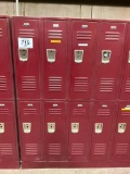 Set of 8 Penco Lockers, Center Area.