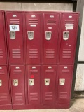 Set of 8 Penco Lockers, Center Area.