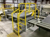 Belt Conveyor cross over steps.