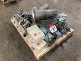 Pallet of gearbox drives & misc.