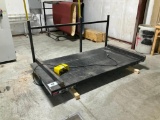 Autoquip 4' x 8' 6600 lb electric/hydraulic lift table.