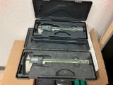 2 - boxes of misc. calipers & cases.