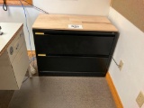 2 drawer file cabinet.