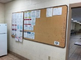 5 bulletin boards & literature rack.