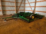 John Deere 950 12' cultimulcher, inboard wheels, solid rolls, hyd. lift cylinder, hyd. adjust teeth,