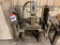 Double end grinder on stand w/ 3PH motor.