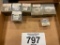 7 - sets of SAE external bore gages.