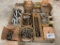 Pallet of assorted bolts.