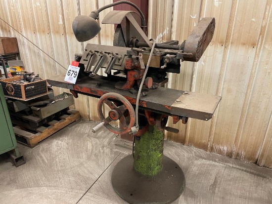 SA Woods knife grinder.
